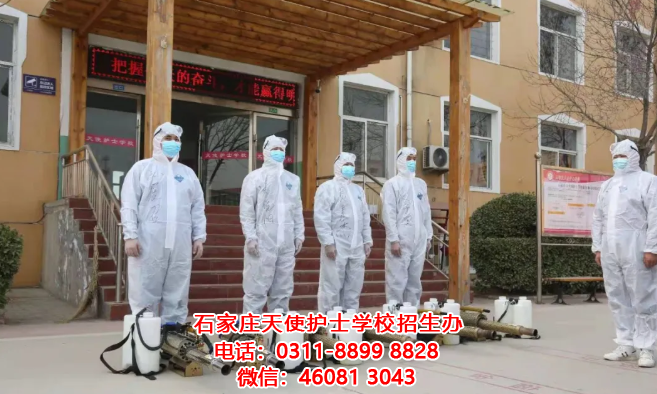 做好校園消殺，守護石家莊天使護士學校師生健康