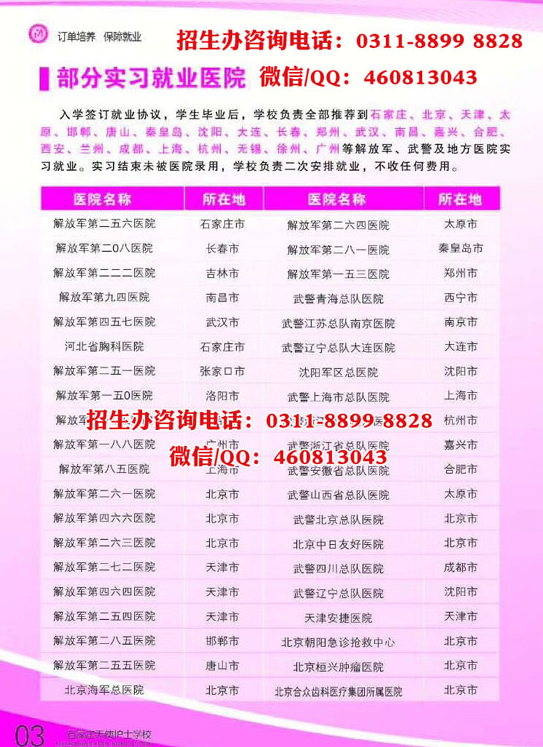 石家莊天使護(hù)士學(xué)校管分配嗎?